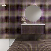 Wall-hung washbasin cabinet bridaMDFmarbleresin