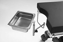 Surgery table-mounted surgical basin stand 201571stainless steel
