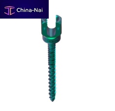 Thoracic-lumbar vertebra pedicle screw 3112 seriespolyaxialtitanium