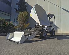 Rubber-tired dumper D-1500H-AGdieselself-loading
