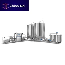 Powdered milk processing line
