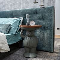 Original design side table AMBROGIOHPLplasticround