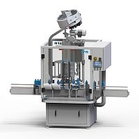 Rotating capping machine RS seriesfully-automaticelectronically controlledfor plastic screw caps