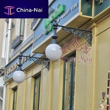 Traditional wall light ME501H.GLOBoutdoorcast ironspherical