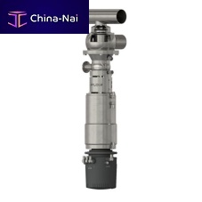 Piston valve DP4 seriespneumatically-operatedmix-prooffor chemical products