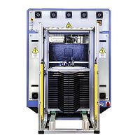 Panel loading and unloading system for drillingautomatic