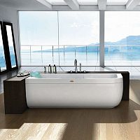 Free-standing bathtub AQUASOULfor homescontemporaryhydromassage