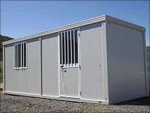 Aluminum storage bungalow