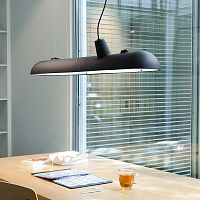 Hanging light fixture LUFTSCHIFFLEDlinearfor office