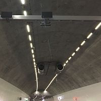 Tunnel light fixture TL13hangingLEDlinear