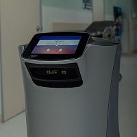 Hospital delivery robot for medicinesample