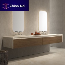 Double washbasin cabinet MANTAwall-hungwoodencontemporary