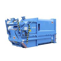 Stationary waste compactor E seriesmonoblochorizontalhydraulic