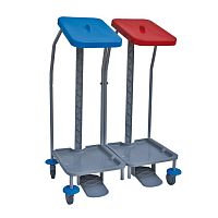 Cleaning trolley LINEN 22for waste containers