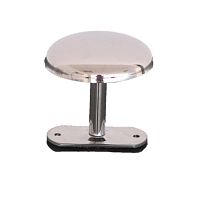 Contemporary coat hook H0360401chrome steelindividualbathroom