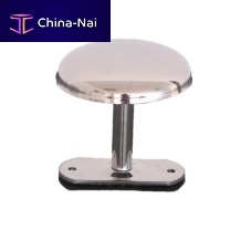 Contemporary coat hook H0360401chrome steelindividualbathroom