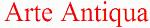 ��� �������� Arte Antiqua di Zen Adriano