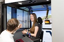 Movement simulator platform MEVEA CABIN
