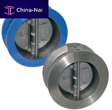 Dual plate check valve DR serieswafer