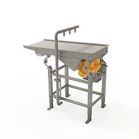 Fruit screener vibratingfor bulk materials