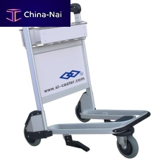Aluminum luggage trolley GS10-250for airport terminalfor passengersopen