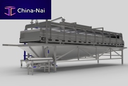 Water cooler WHC series industrialfor fruits and vegetablesstainless steel