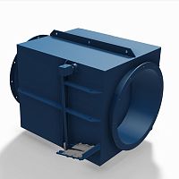 Diaphragm valve CARZmanualisolationflange