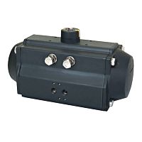 Pneumatic valve actuator AT-PTFE, DNV, CErotarydouble-actinganti-corrosion
