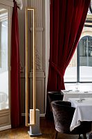 Floor-standing lamp MIRwoodenstonecontemporary