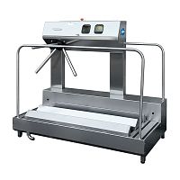 Shoe cleaning station KOBRAstainless steel