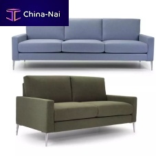 Contemporary sofa MATRIX fabricbeigeblue