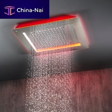 Shower head with chromotherapy HI0927ceiling-mountedrectangularrain
