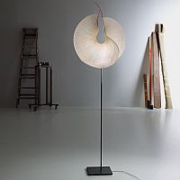Floor-standing lamp YORUBAmetalstainless steelsilicone