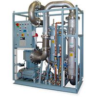 Floor-mounted refrigeration unit