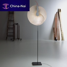 Floor-standing lamp YORUBAmetalstainless steelsilicone