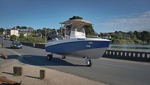 Amphibious center console boat TRINGA T650outboardsport-fishing4-person max.