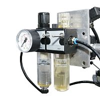 Compressed air regulator membranesingle-stage