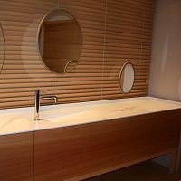 Free-standing washbasin cabinet IMAGE 10woodencontemporary