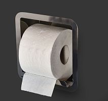 Built-in toilet roll holder TINO TR02steelhome