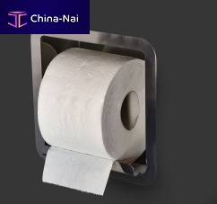 Built-in toilet roll holder TINO TR02steelhome