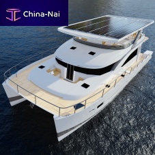 Catamaran motor yacht THE ELITE 70cruisingflybridgeelectric