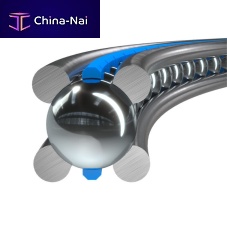 Bearing with plastic cage LEL series ball bearingsingle-rowsteel
