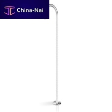 Stainless steel washbasin spout CAN050floor-mounted