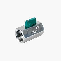 Ball valve Pn63manualregulatingthreaded