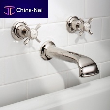 Double-handle bathtub mixer tap LB 11 seriescountertopwall-mountedfloor-mounted