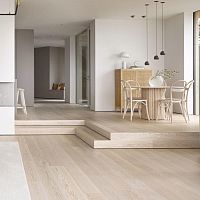 Engineered parquet floor PRESTIGEboat deckstainedpatina