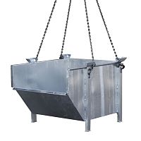 Steel intermodal container BBM 500storagefor forklift trucksfor small parts