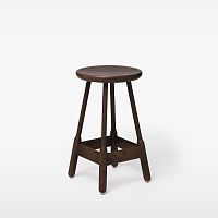 Contemporary bar stool ALBERToakbeechwalnut