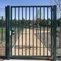 Galvanised steel garden gate TT