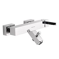 Bathtub mixer tap GQ : FAGQ34599wall-mountedchromed metalbathroom